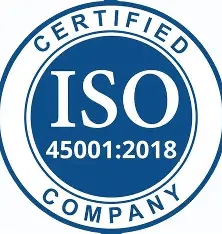 ISO 45001:2018 Certified Company